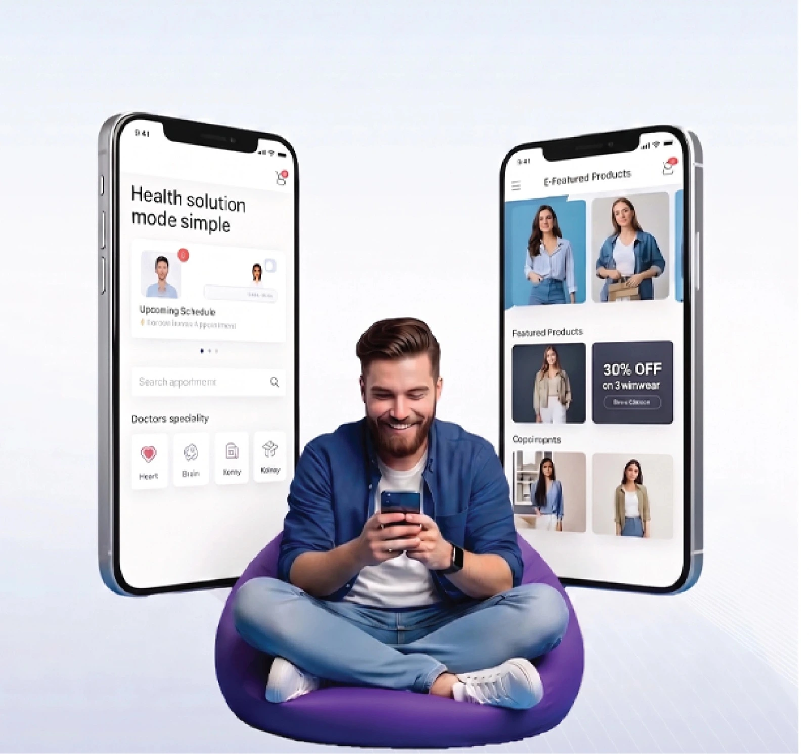 Mobile apps designed and built by MainStream in Dubai