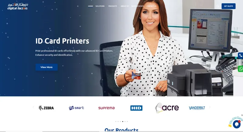Digital Factors website by MainStream