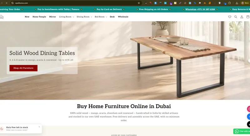 Perfume Gallery online store built by MainStream