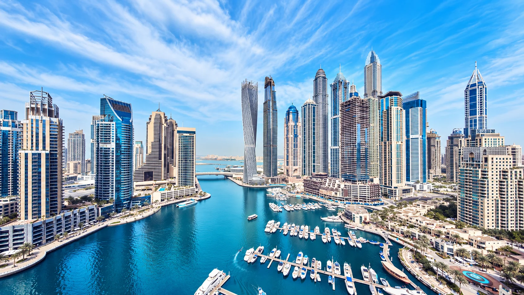 Dubai Marina & JBR photography and videography location in the UAE