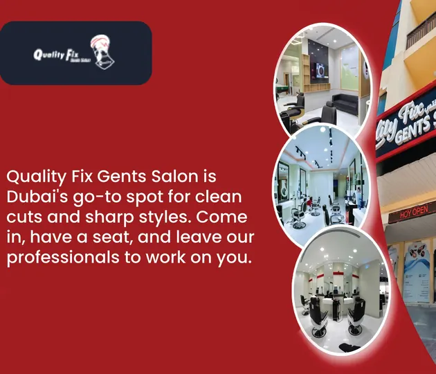 Quality Fix Gents Salon project by MainStream, Dubai